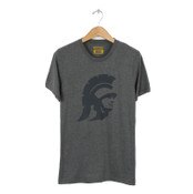 USC Trojans Heritage Gray Tommy Head Logo T-Shirt